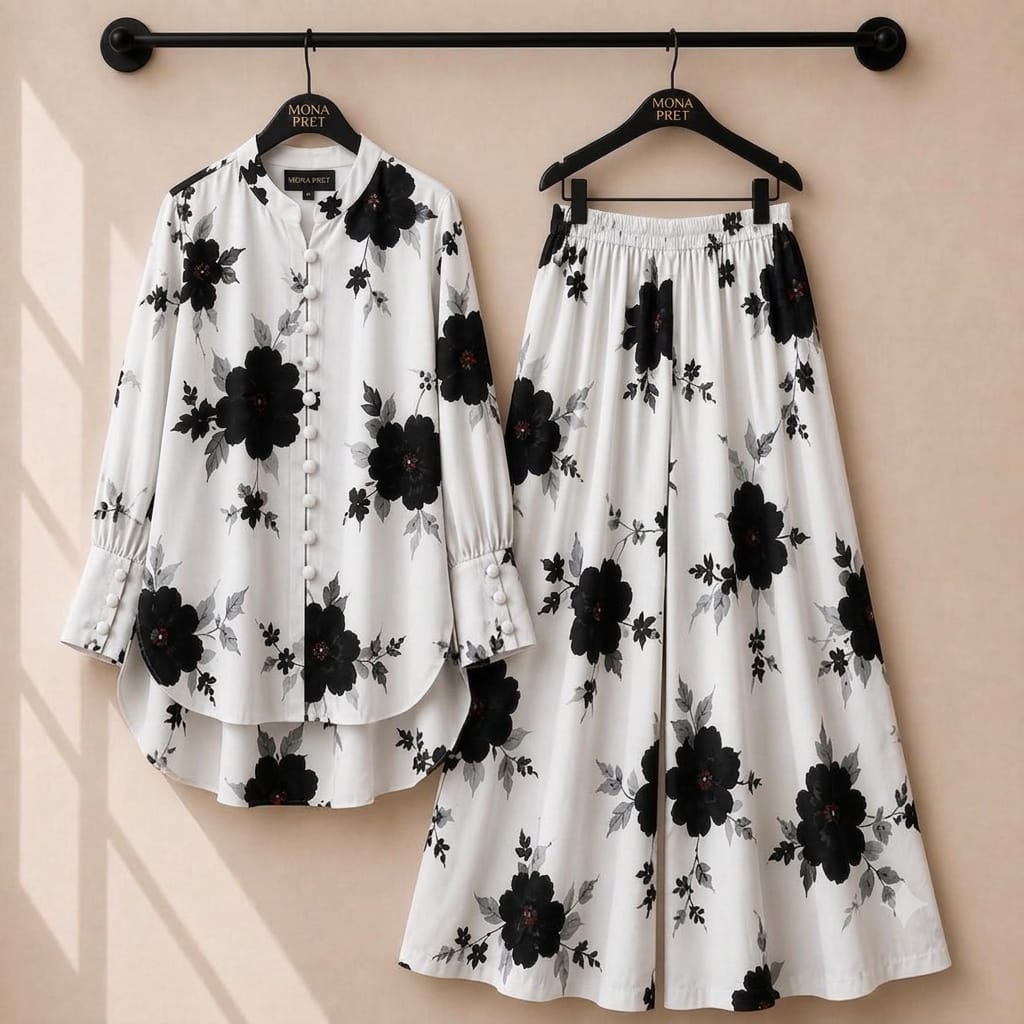 Lunessa Digital Print Co-Ord Set