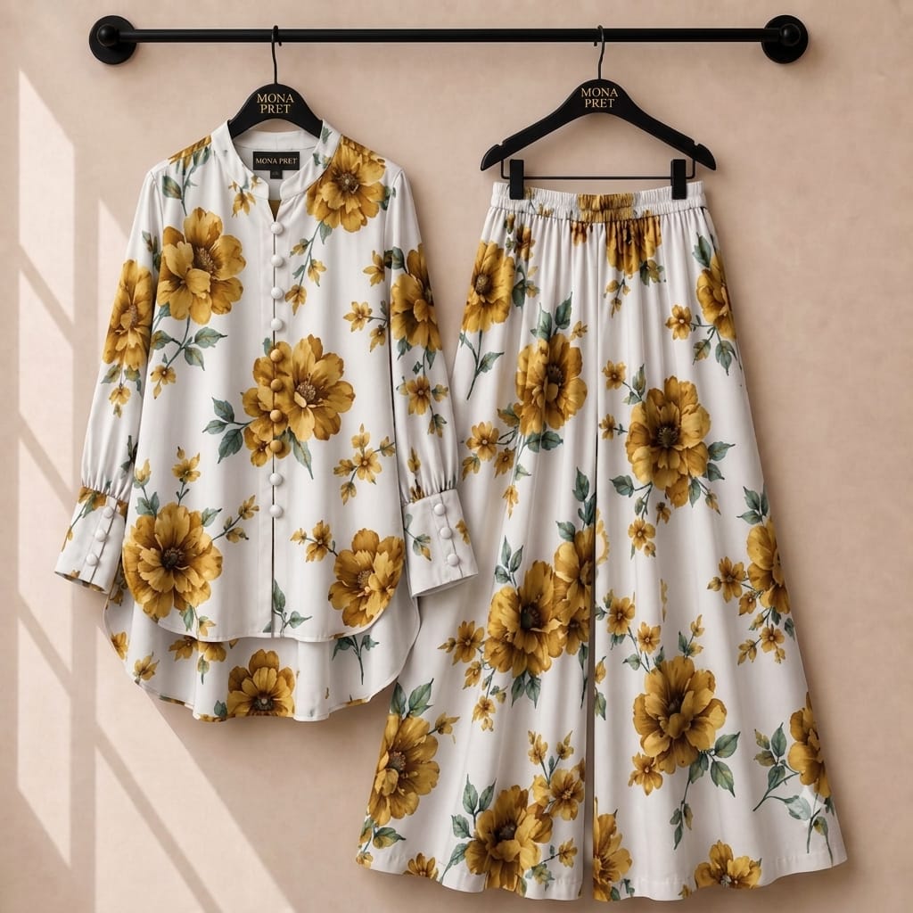 Lunessa Digital Print Co-Ord Set