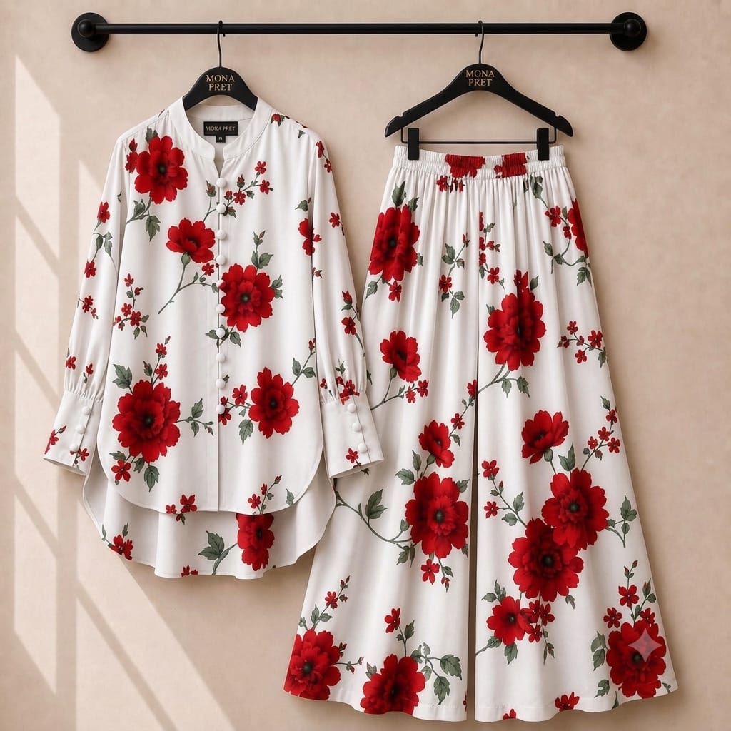 Lunessa Digital Print Co-Ord Set