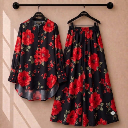 Lunessa Digital Print Co-Ord Set