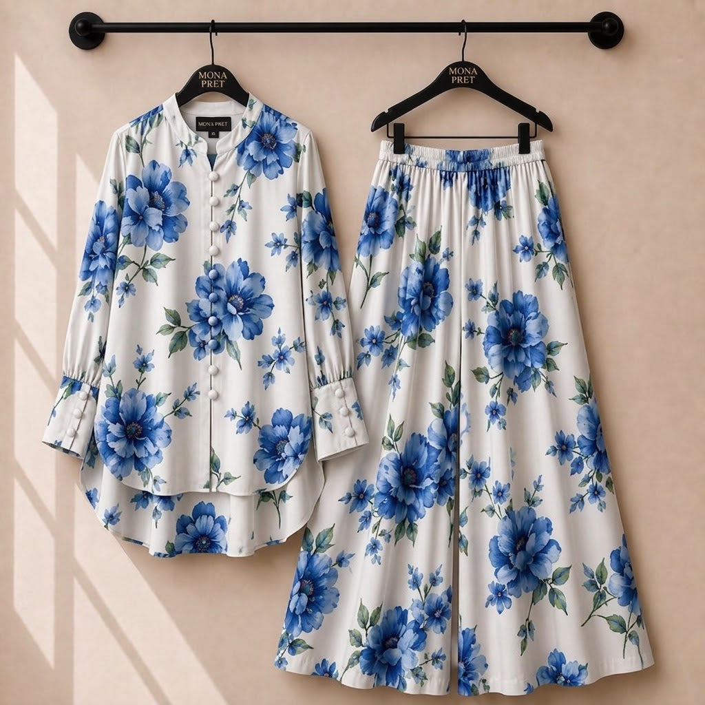 Lunessa Digital Print Co-Ord Set