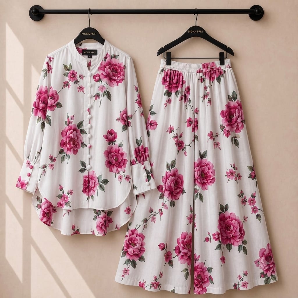 Lunessa Digital Print Co-Ord Set