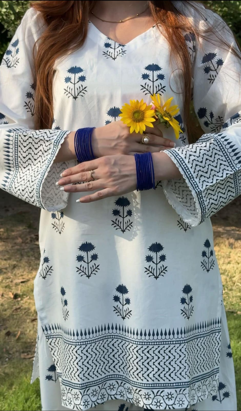 MAHEEN 2 PCS FARSHI SHALWAR SUIT