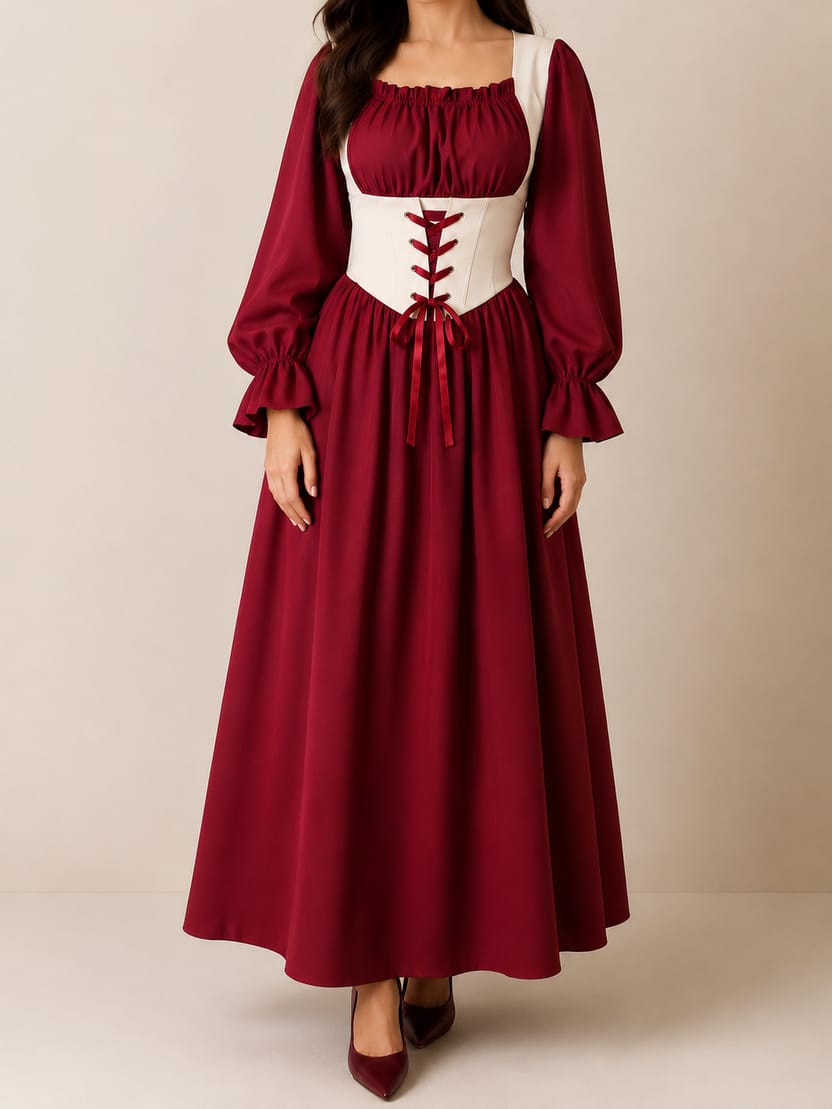 Corset Maxi Dress