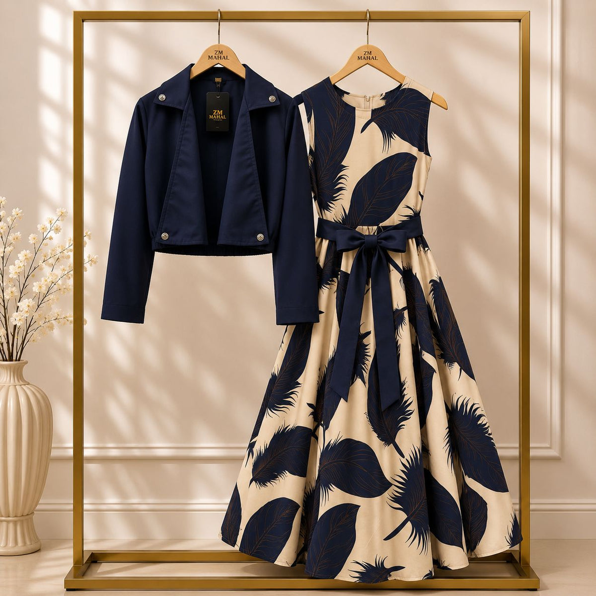 Digital Coat Style Maxi