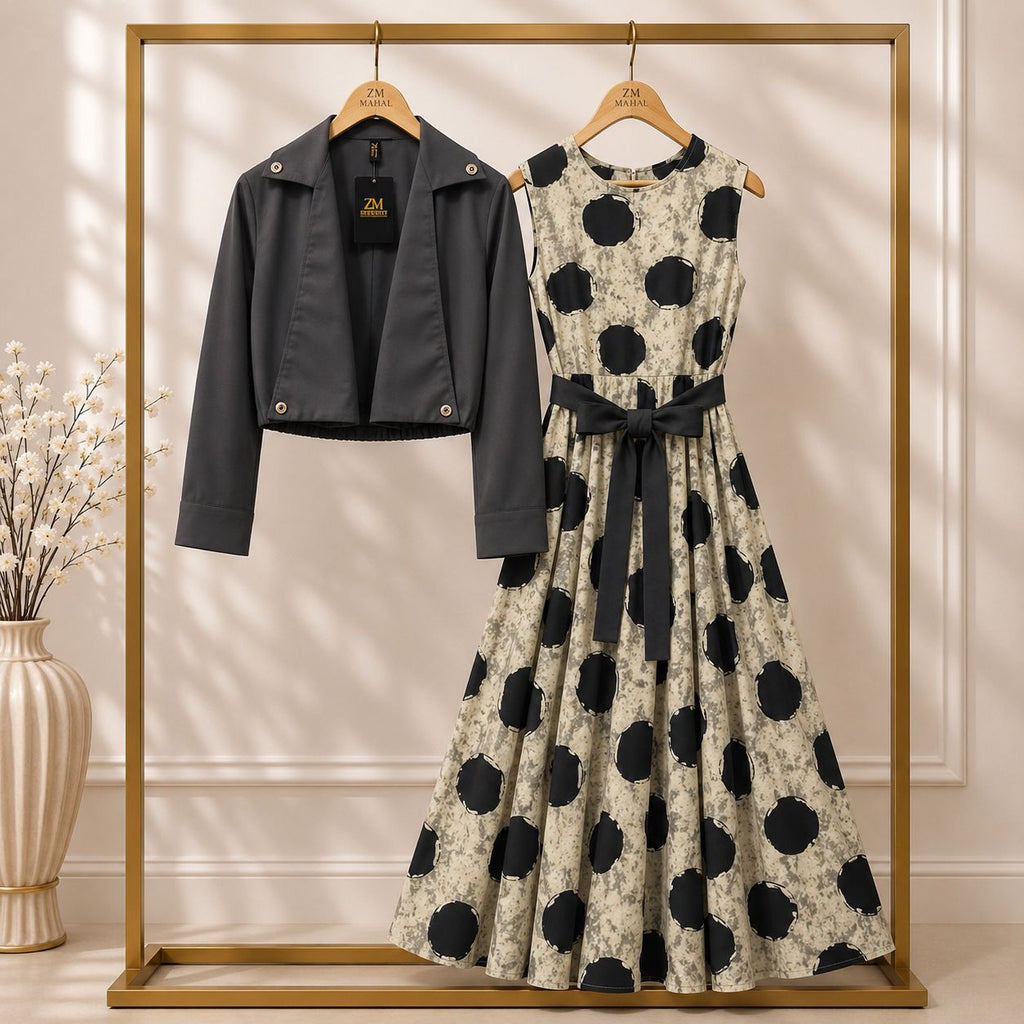 Digital Coat Style Maxi
